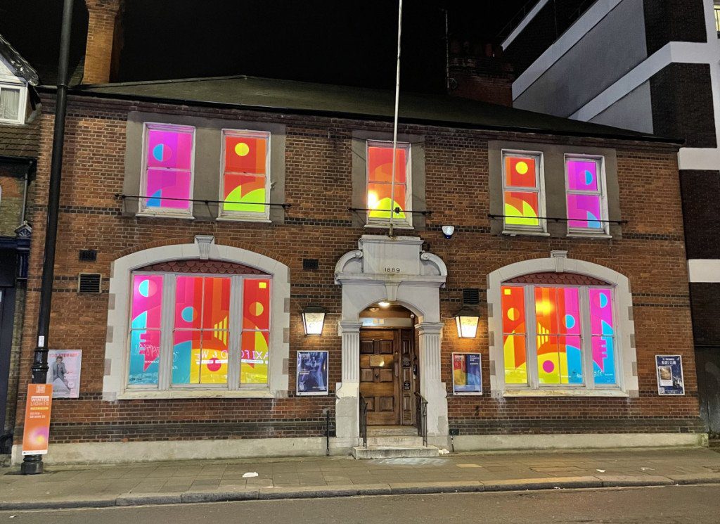 Southgate Club illuminated artwork © Dan Maier