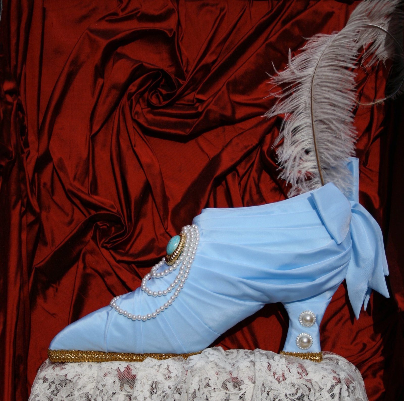 Romantics themed shoe for Royal Caribbean International cruise liner